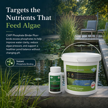CWP Phosphate Binder Plus | All-Natural Treatment | Pond Treatment Pond Supply