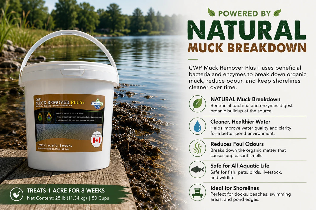CWP Muck Remover Plus | Water Treatment | Pond Treatment Pond Supply