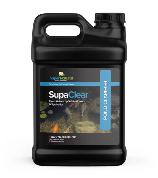 SupaClear Pond Clarifier 2.5 Gallon | Pond Cleaner Pond Supply