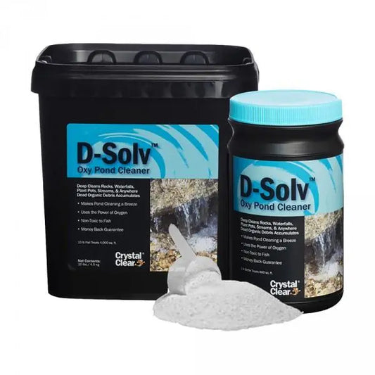 CrystalClear D-Solv | Water Feature Treatment | Waterfall Treatment Pond Supply
