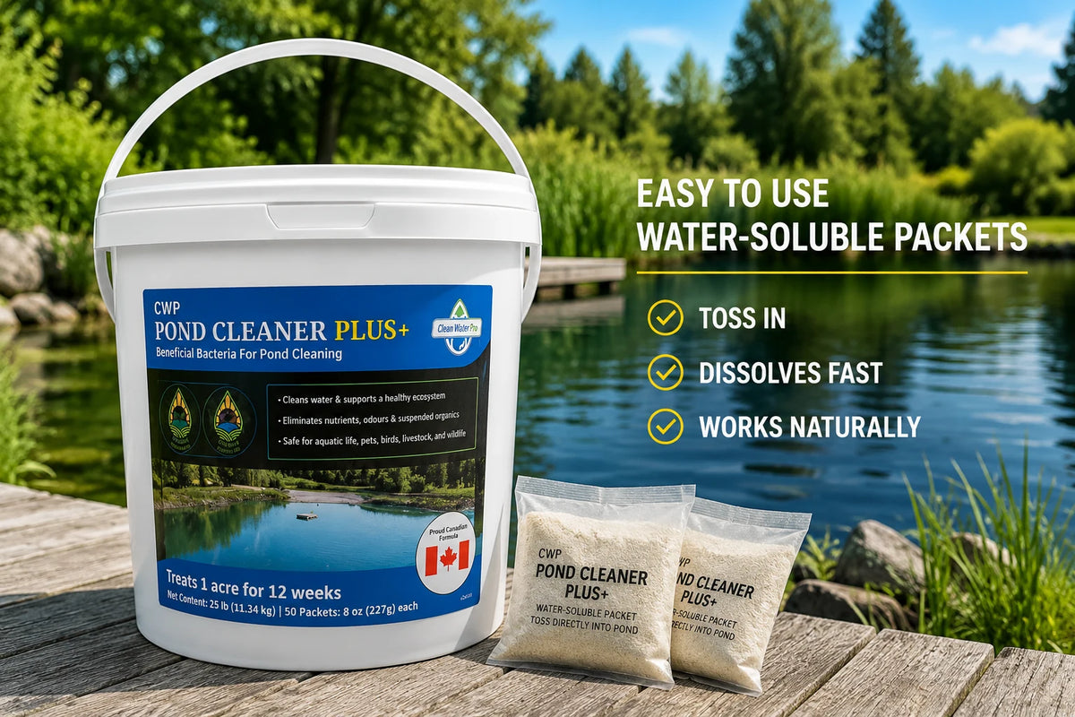 CWP Pond Cleaner Plus | Water Clarifier | Pond Treatment Pond Supply