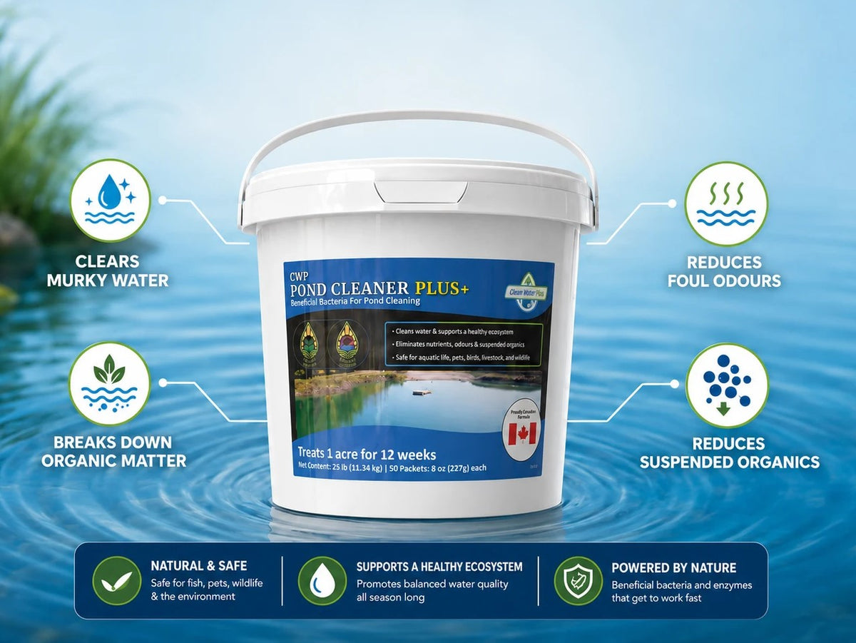 CWP Pond Cleaner Plus | Water Clarifier | Pond Treatment Pond Supply