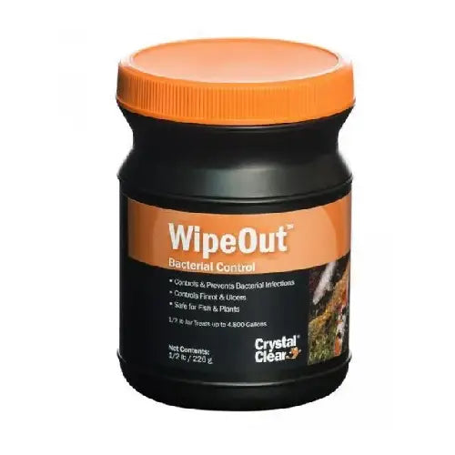 WipeOut Bacteria Control | Prevent Infection | Natural Fish Treatment Pond Supply
