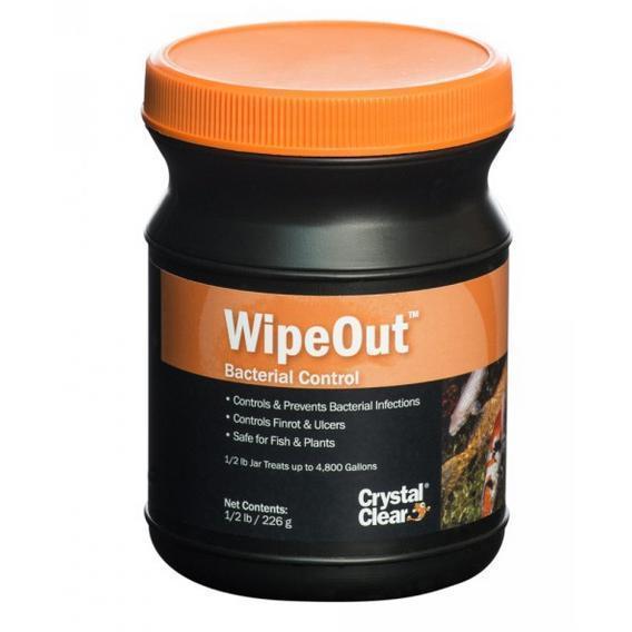 Wipeout bacteria control and natural fish treatment
